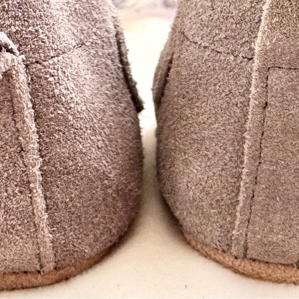 Zutano | Genuine Leather | 6M | Fur Lined Booties | NEW